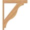 Ekena Millwork Funston Block Smooth Outlooker, Western Red Cedar, 5 1/2"W x 30"D x 36"H OUT06X30X36FST05SWR - alternate 2